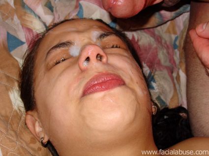 FACIALABUSE sticky cum